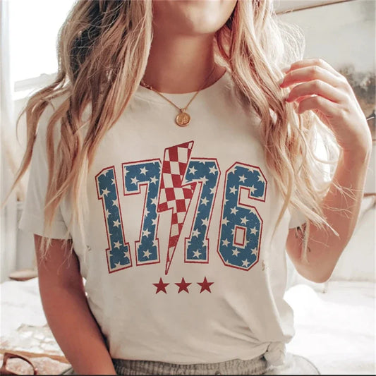 1776 America 4th Of July Women's Tee