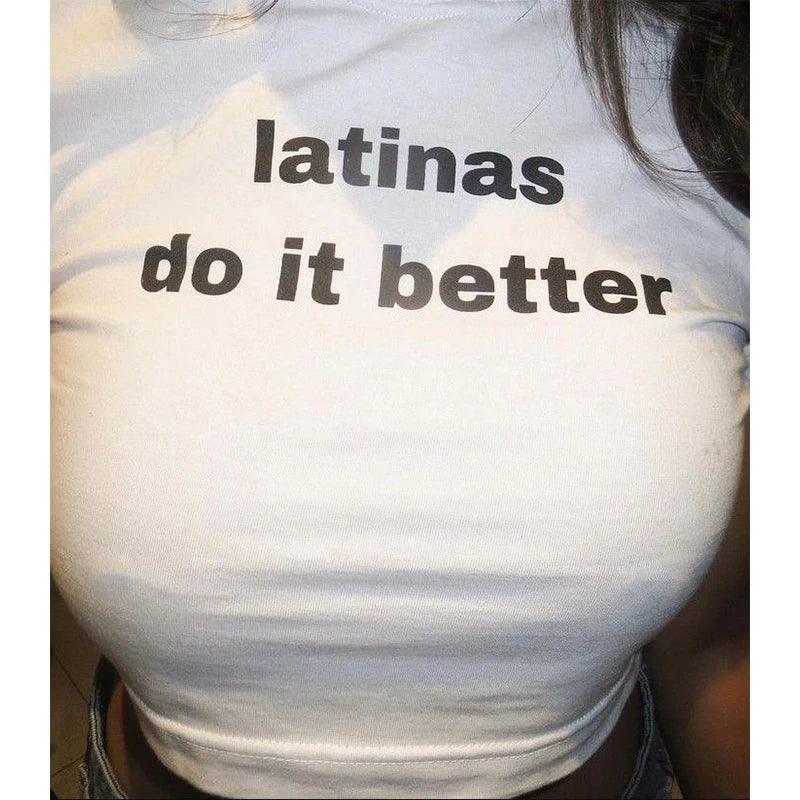 Latinas Do It Better Baby Tee