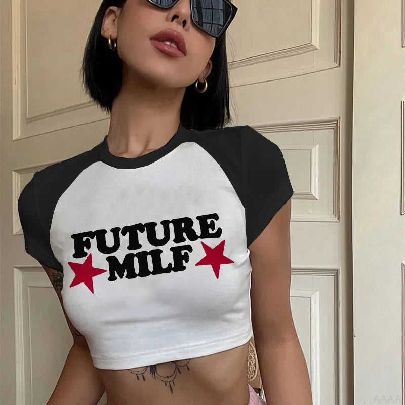 Future Milf Cropped T-Shirt