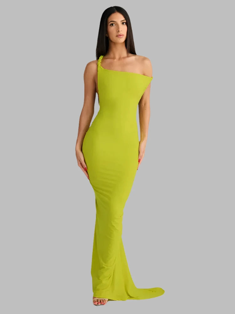 Backless Rope Bandage Dress