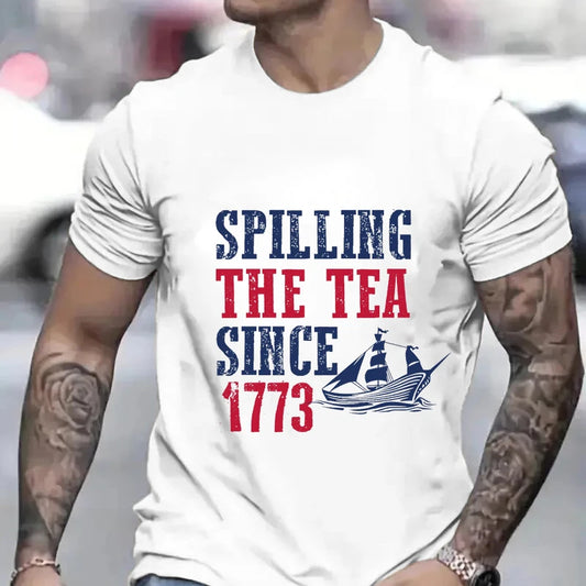 Spilling The Tea Since 1773 Fourth of July Shirt