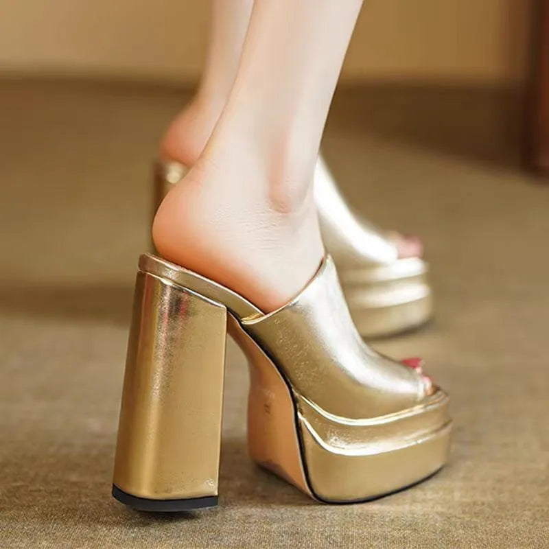 Platform Summer Open Toe Shoes