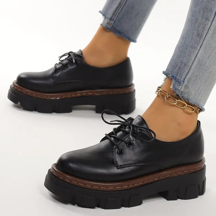 Platform Thick Bottom Loafers