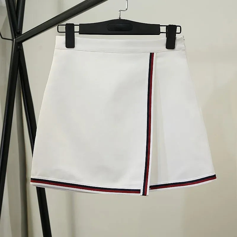 Asymmetrical Tennis Skirt