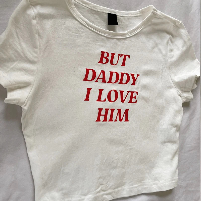 But Daddy I Love Him Little Mermaid Crop