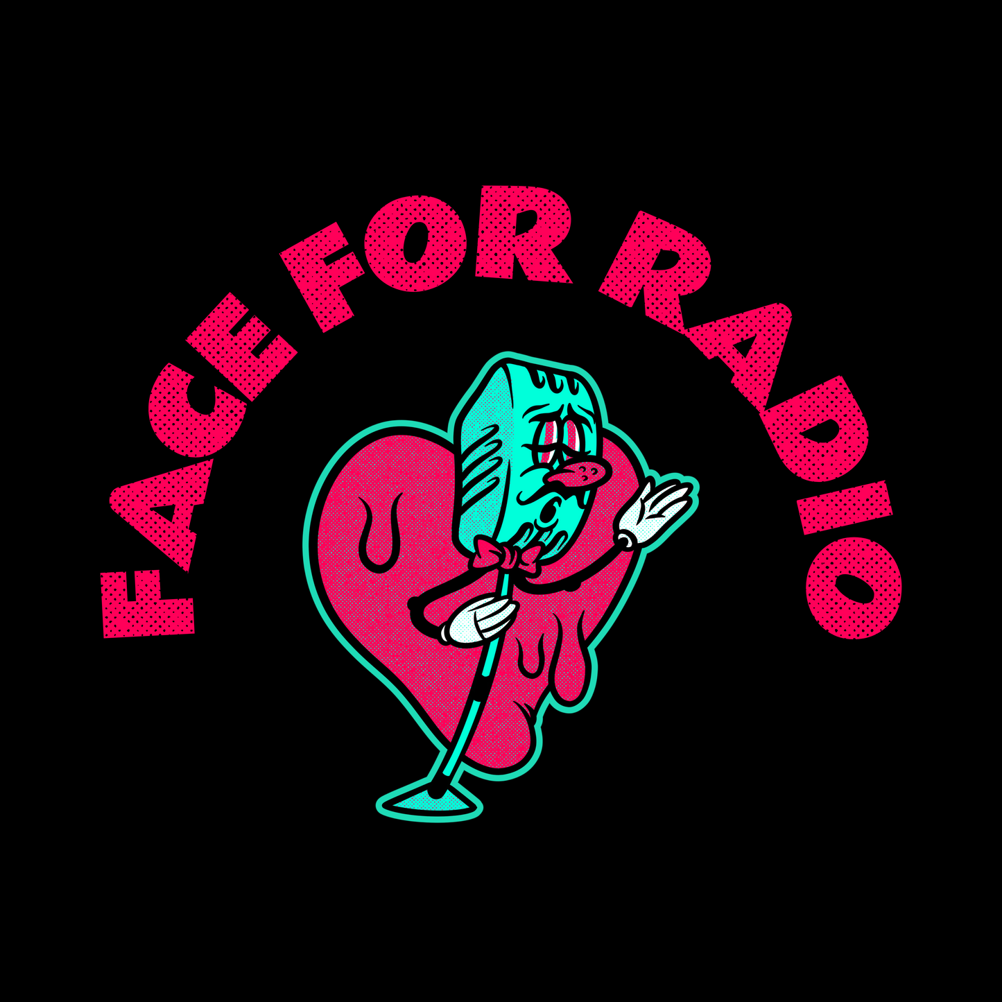 Face For Radio Funny Unisex Tee