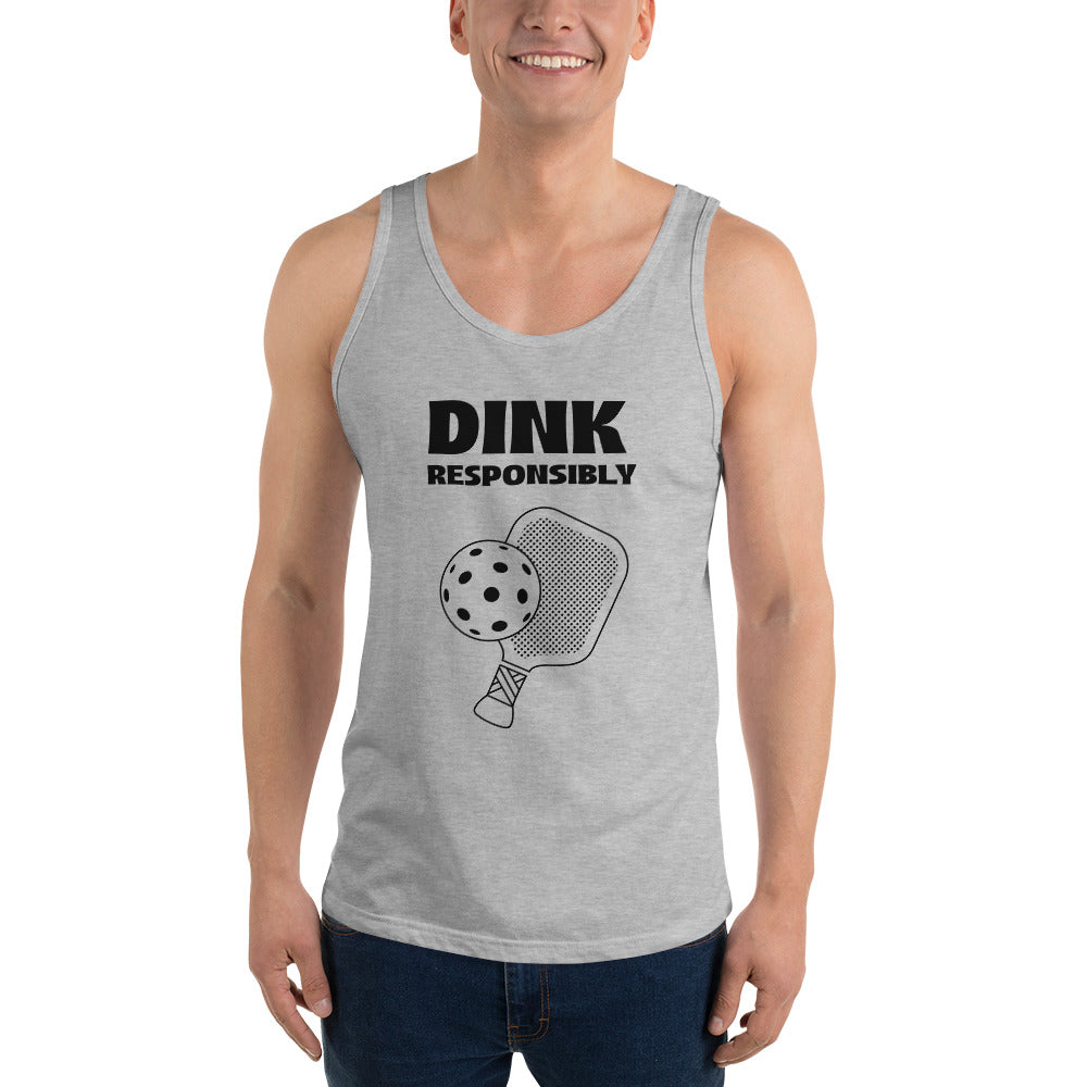 Dink Responsibly Pickleball Men's Tank Top