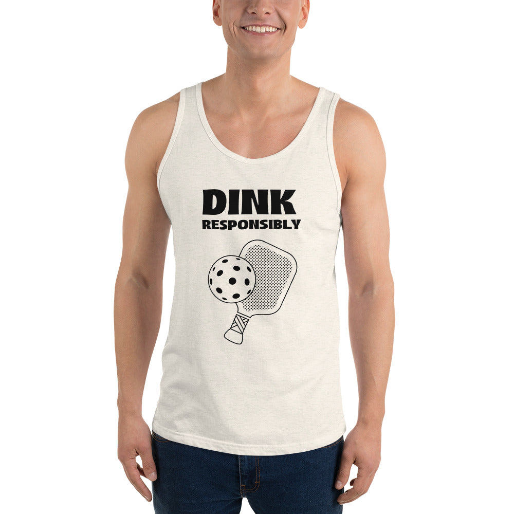 Dink Responsibly Pickleball Men's Tank Top