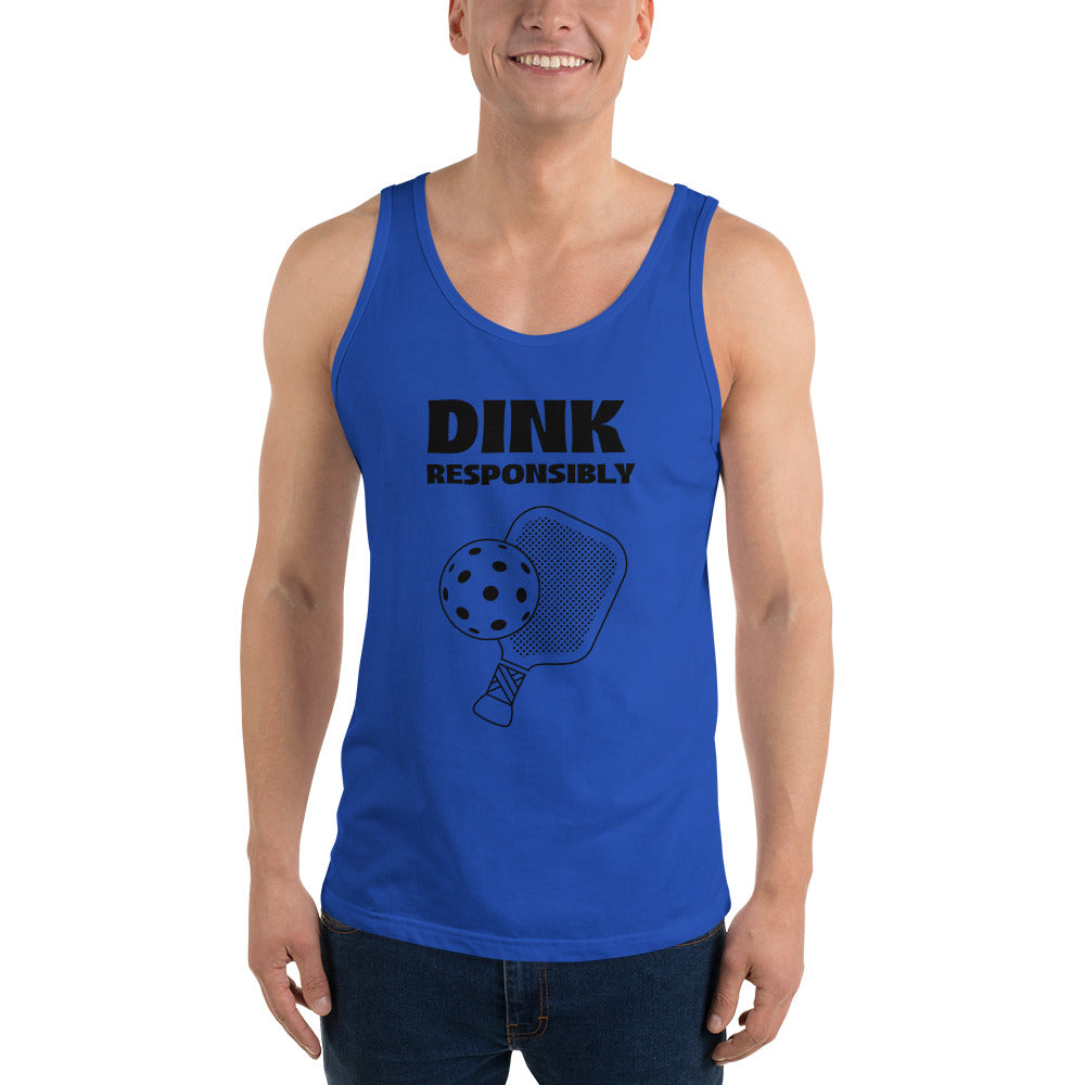 Dink Responsibly Pickleball Men's Tank Top