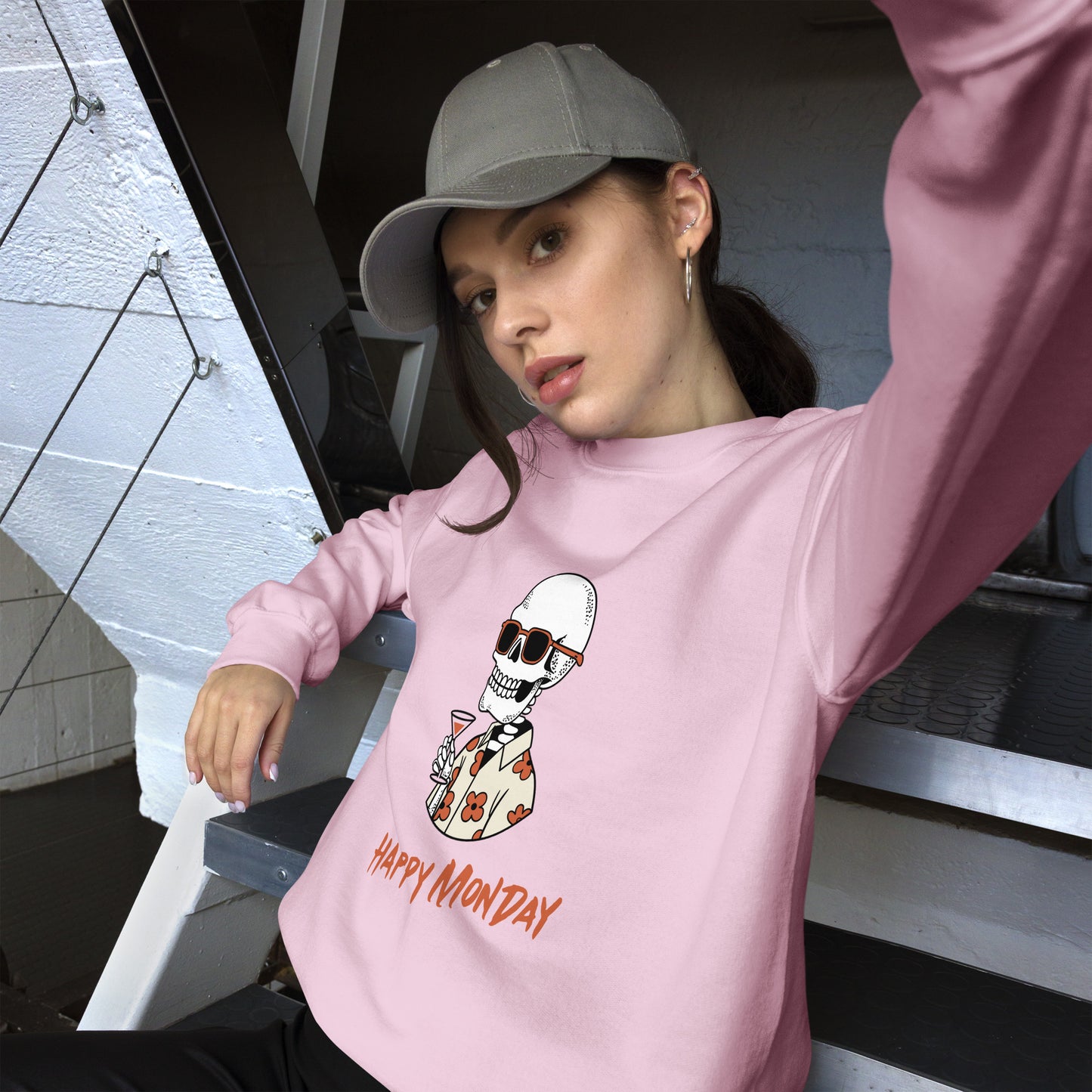 Happy Monday Sweatshirt