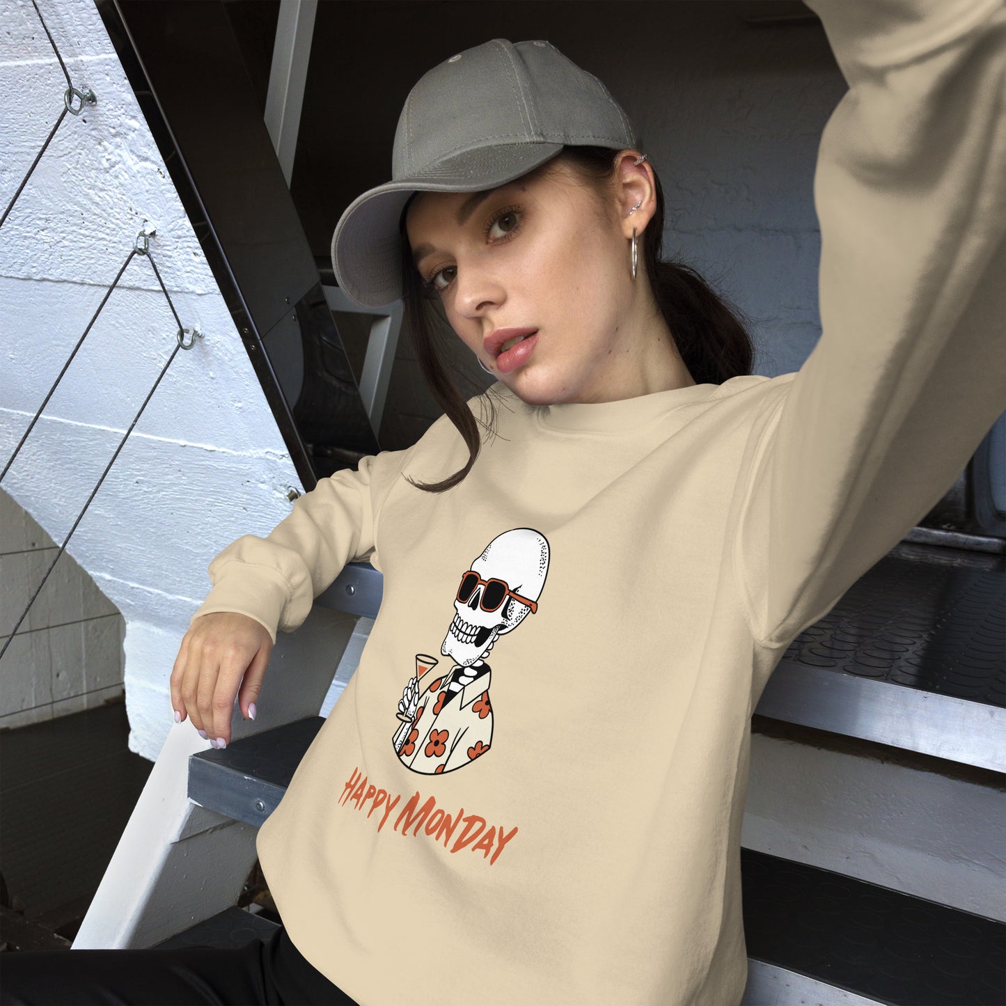 Happy Monday Sweatshirt