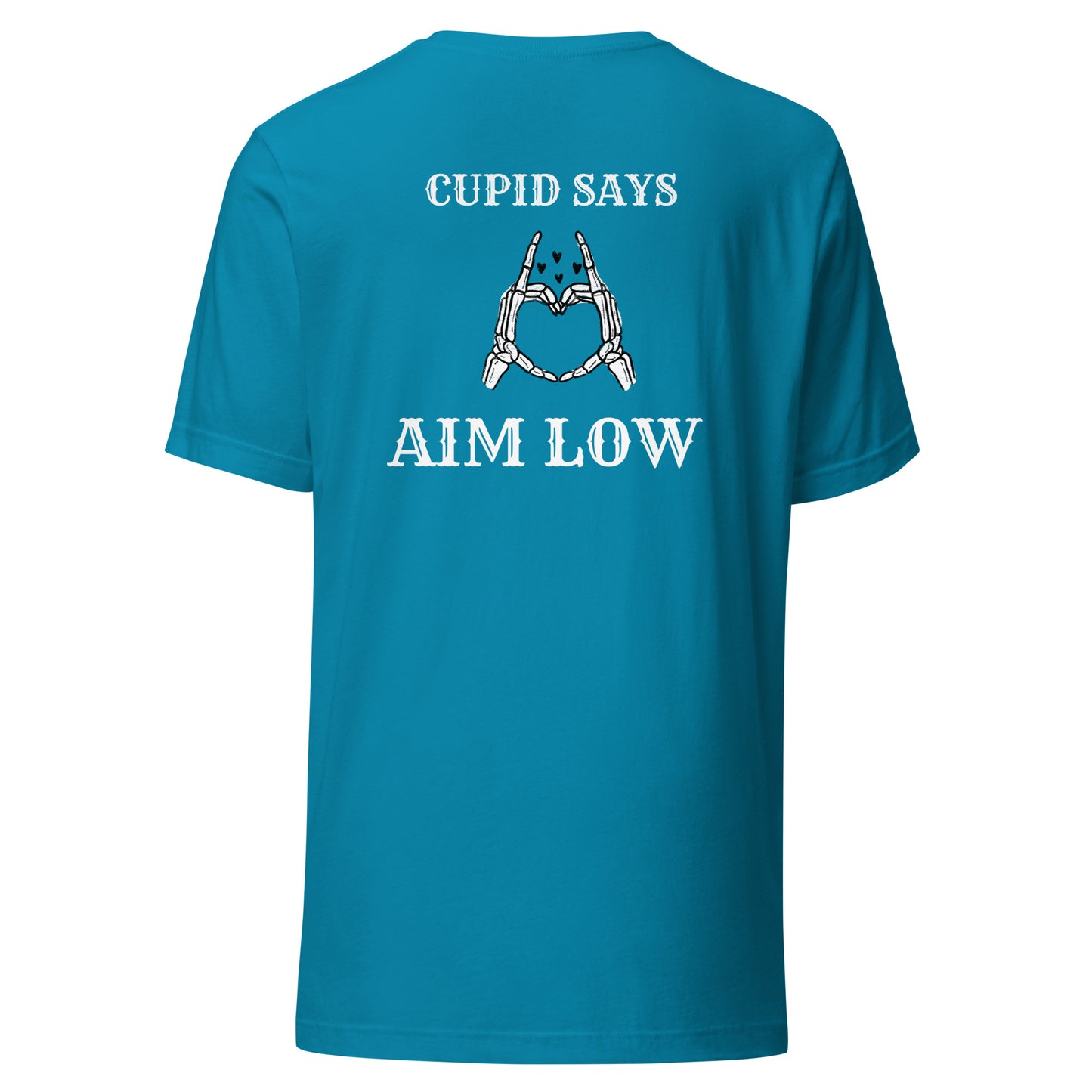 Aim Low Cupid Valentine's Day Unisex Tee