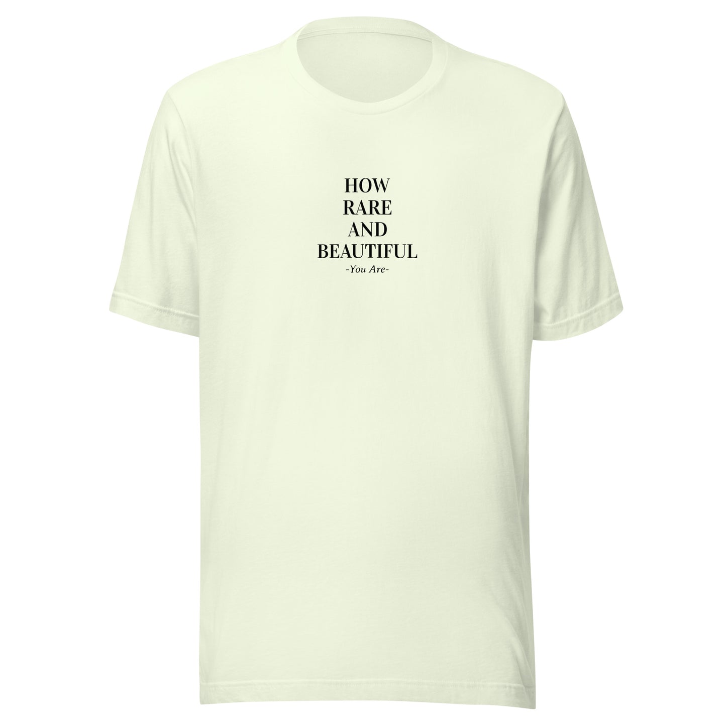 How Rare & Beautiful You Are Women's Basic Tee