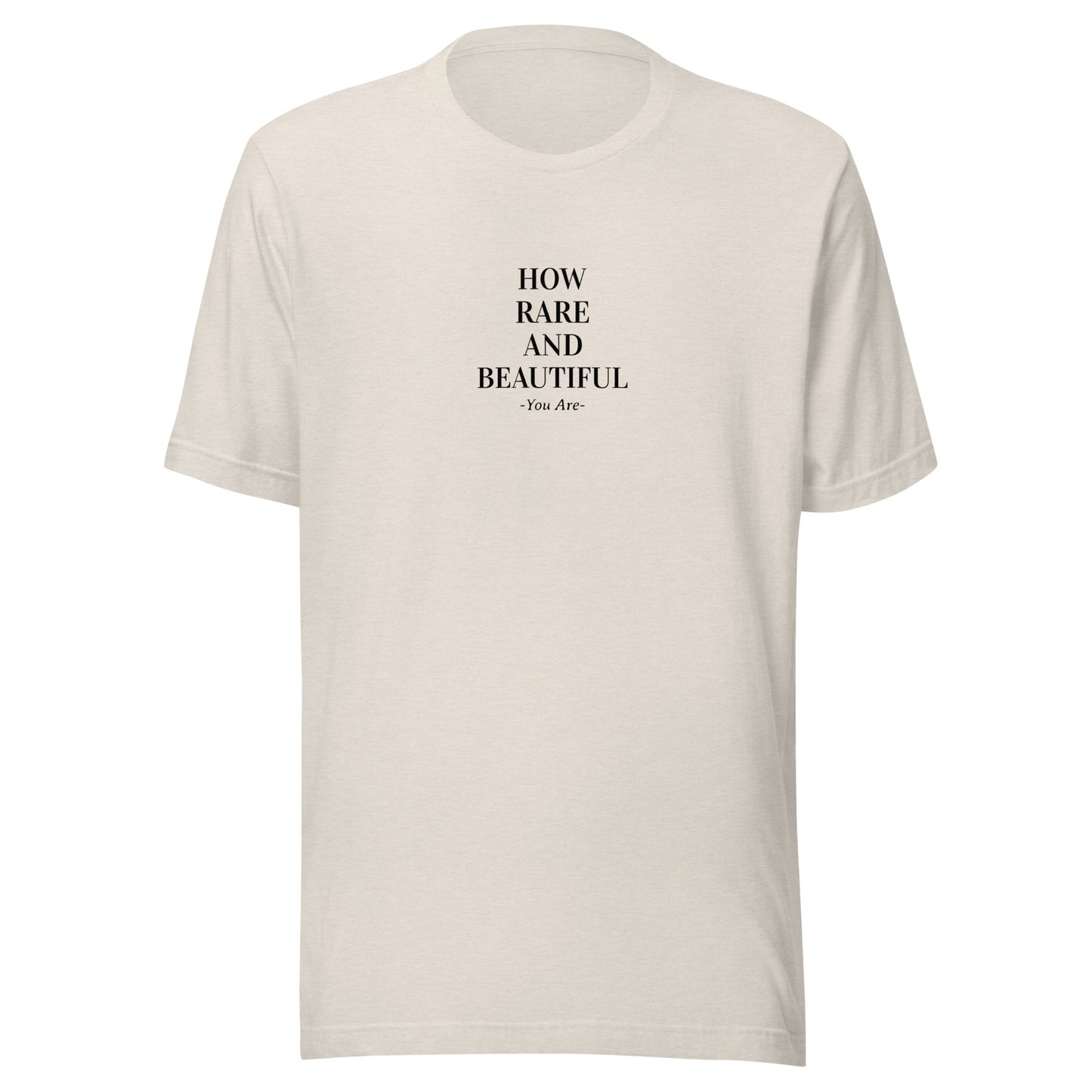 How Rare & Beautiful You Are Women's Basic Tee