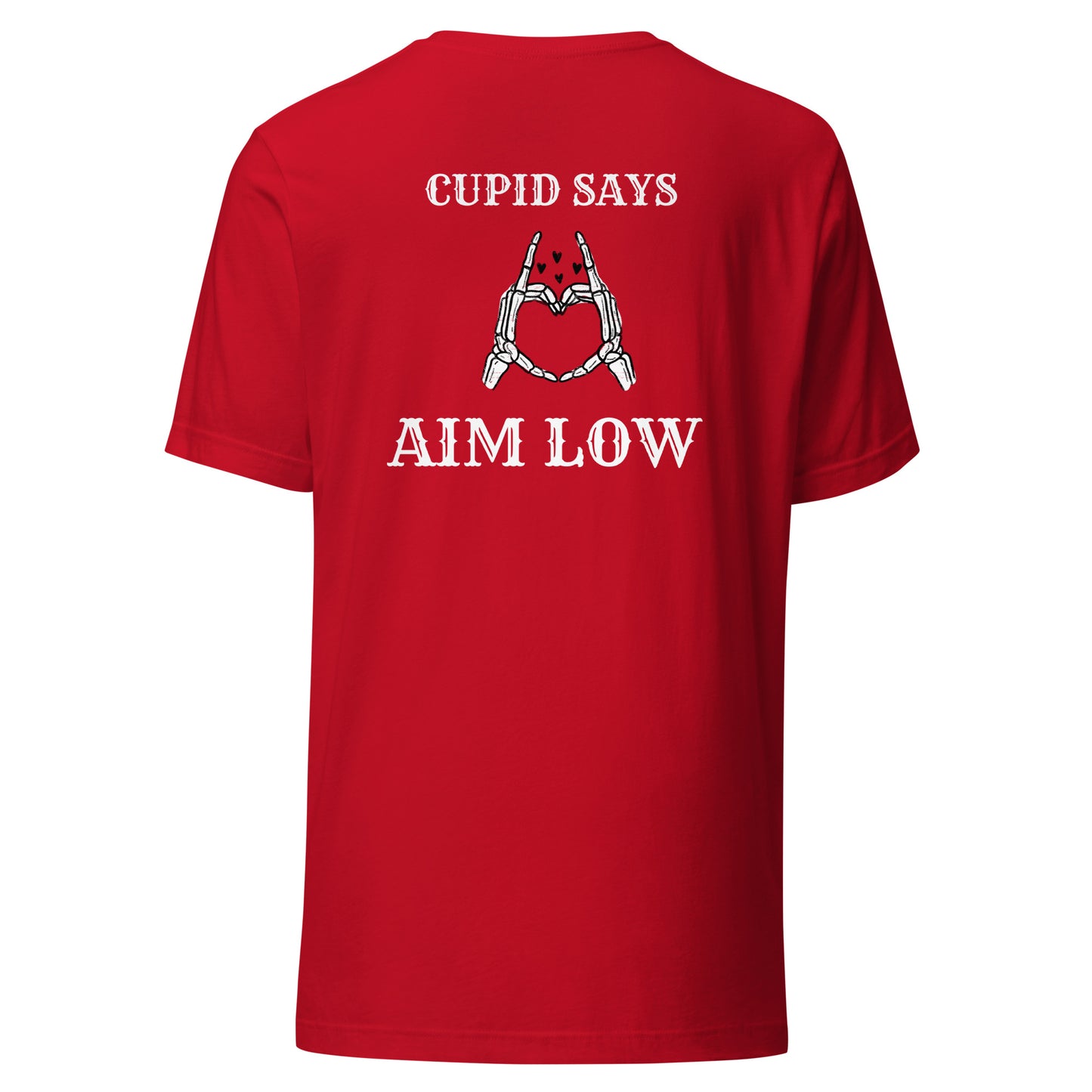 Aim Low Cupid Valentine's Day Unisex Tee