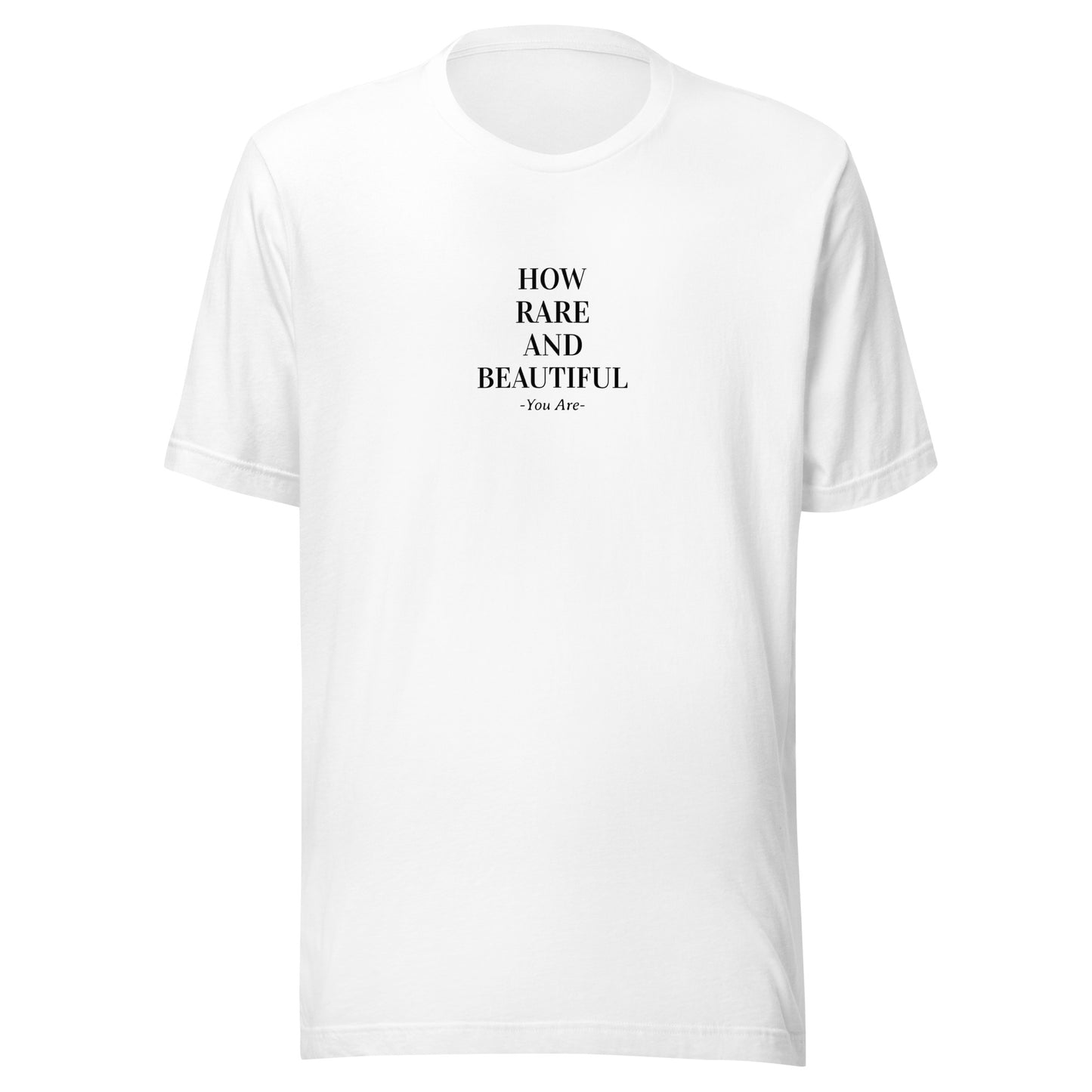 How Rare & Beautiful You Are Women's Basic Tee