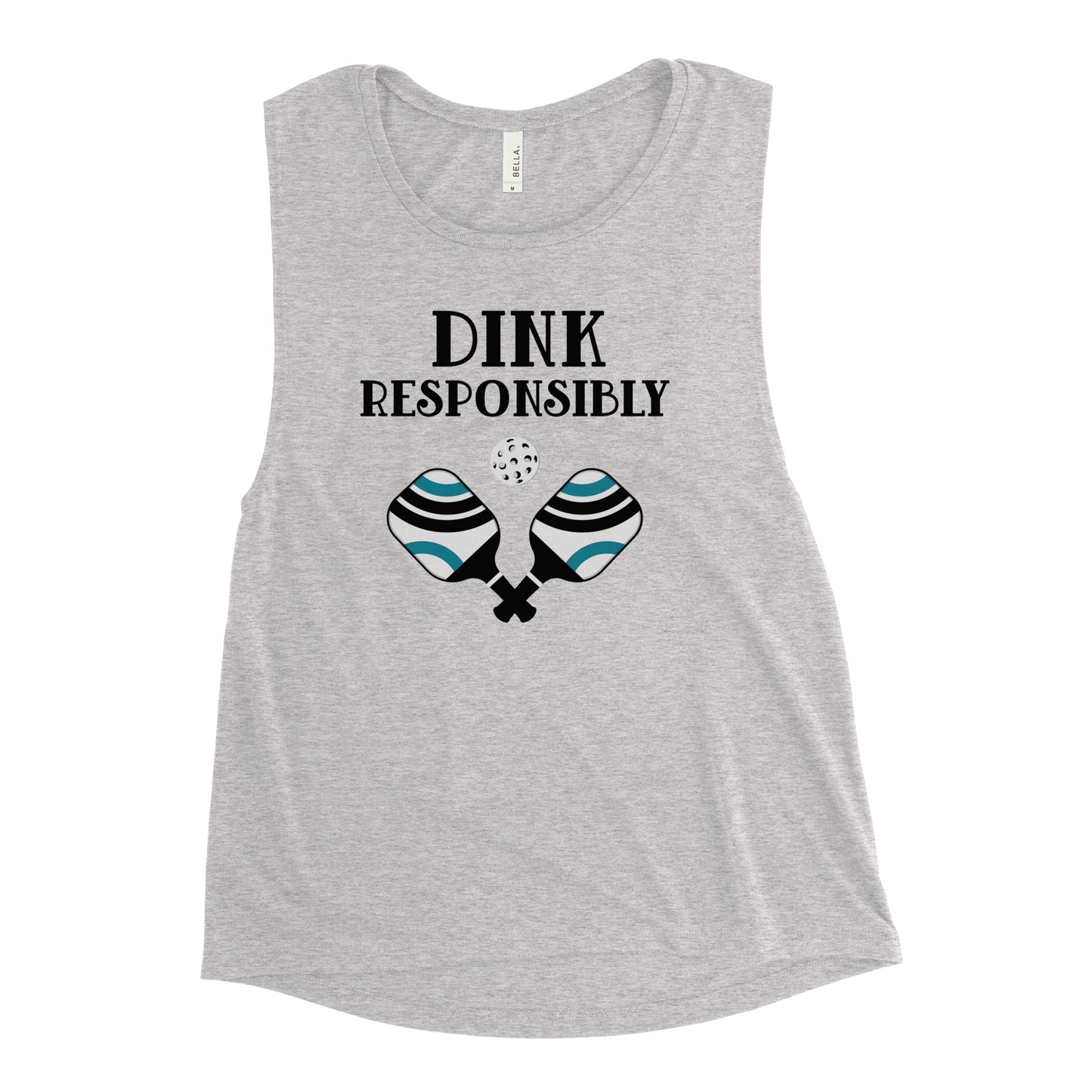 Dink Responsibly Ladies’ Muscle Tank