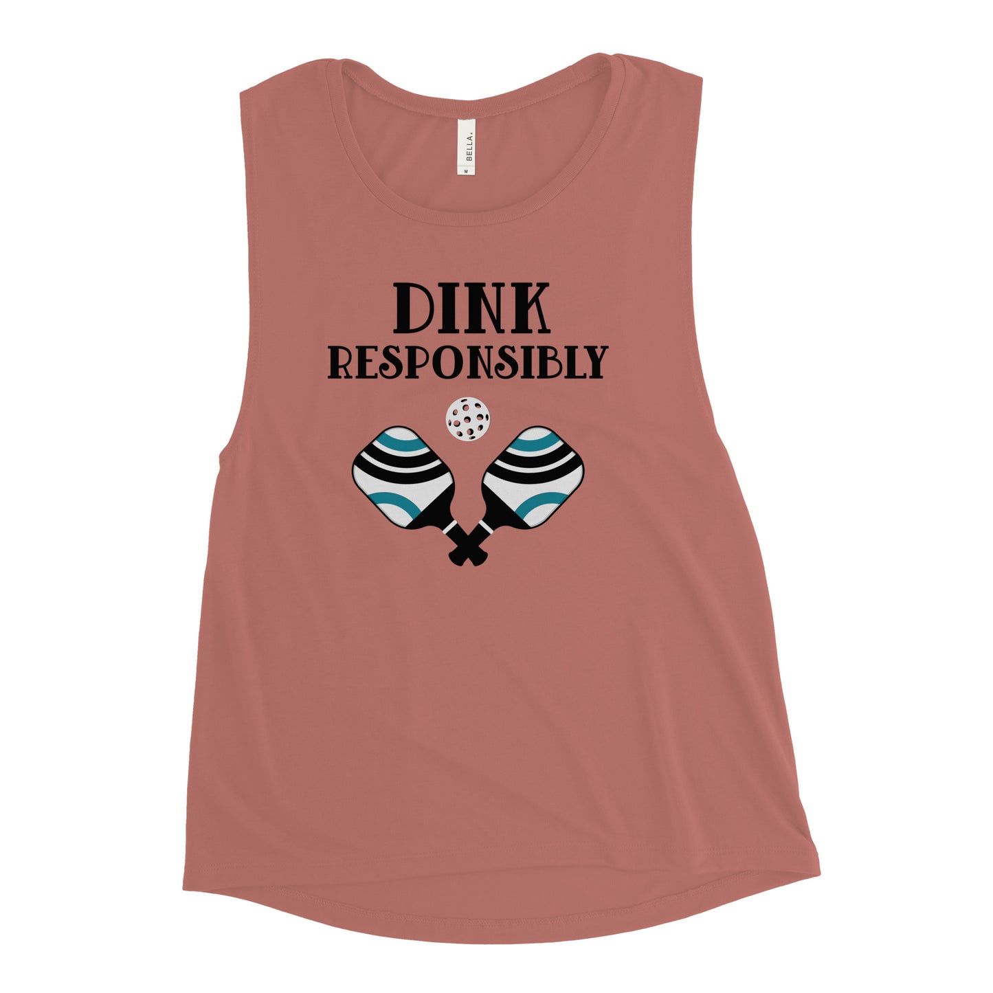 Dink Responsibly Ladies’ Muscle Tank