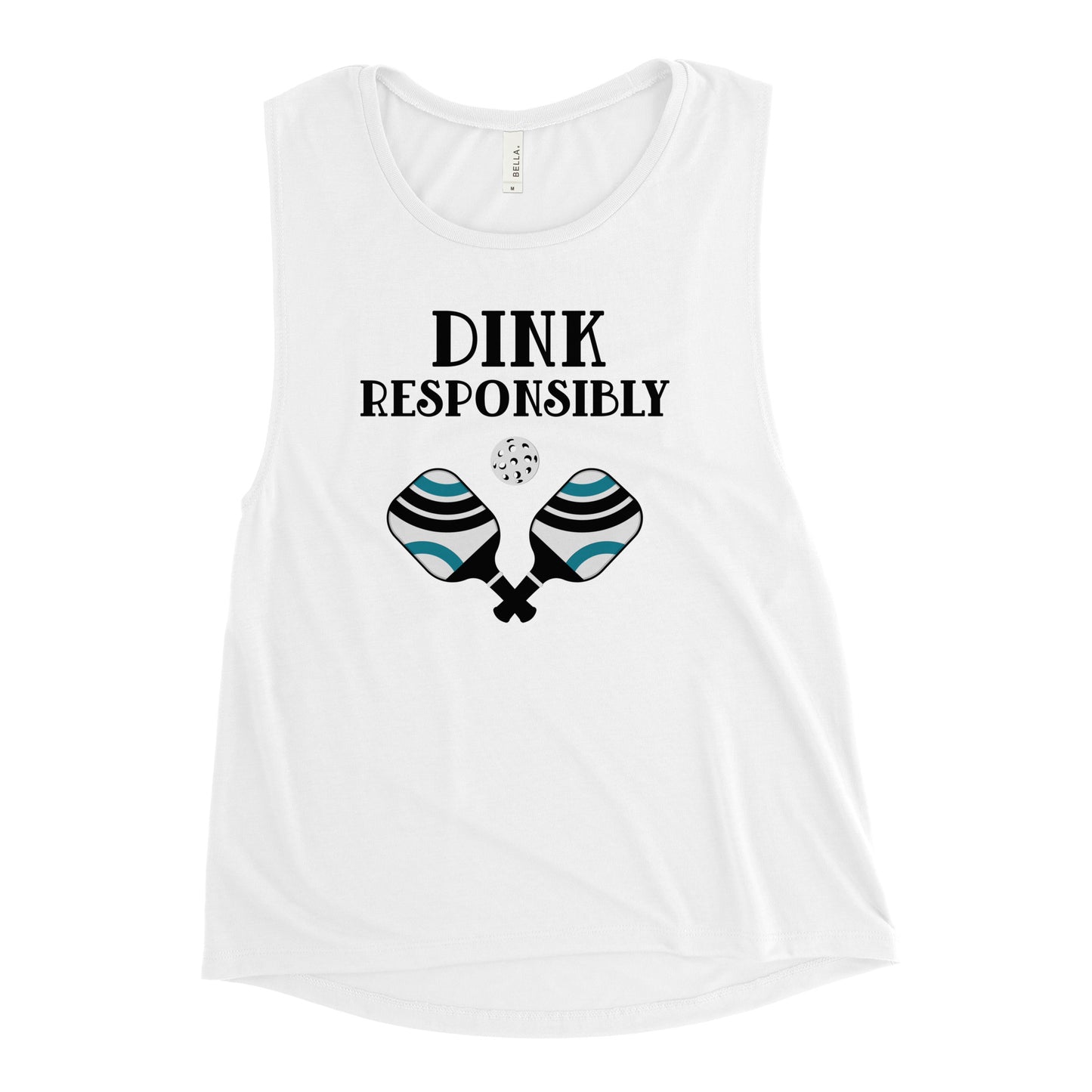 Dink Responsibly Ladies’ Muscle Tank